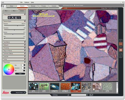 Phần mềm tạo ảnh tích hợp với kính hiển vi tự động và camera kỹ thuật số của Leica – Leica Application Suite