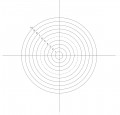 Trắc vi thị kính vạch tròn đồng tâm NE43, D = 0.5 - 5mm