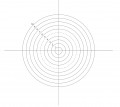 Trắc vi thị kính vạch tròn đồng tâm, D = 2 - 20mm