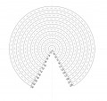 Trắc vi thị kính vạch tròn đồng tâm NE22, D = 0.5-12mm