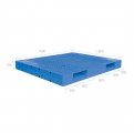 Pallet nhựa xanh/xám S1513R2 – 1Q (1500 x 1300 x 150 mm)