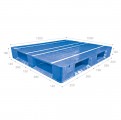 Pallet nhựa xanh/xám S1210D4 – 3P (1200 x 1000 x 160 mm)