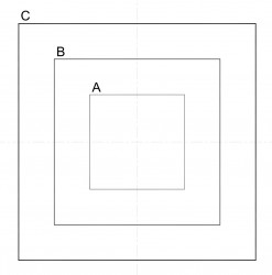 Lưới trắc vi thị kính 3 hình vuông đồng tâm NE38, 4,7 & 10mm