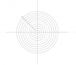 Trắc vi thị kính vạch tròn đồng tâm NE44, D = 1 - 10mm