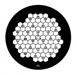 Lưới mẫu TEM tham chiếu H6, 100 mắt lục giác