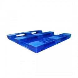 Pallet nhựa xanh/xám S1212S4 – 2P (1200 x 1200 x 160 mm)