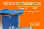 Chương trình khuyến mại Tháng 7 - 2015