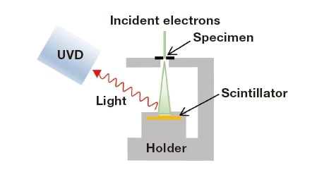 Fig. 4 Schematic diagram of STEM holder